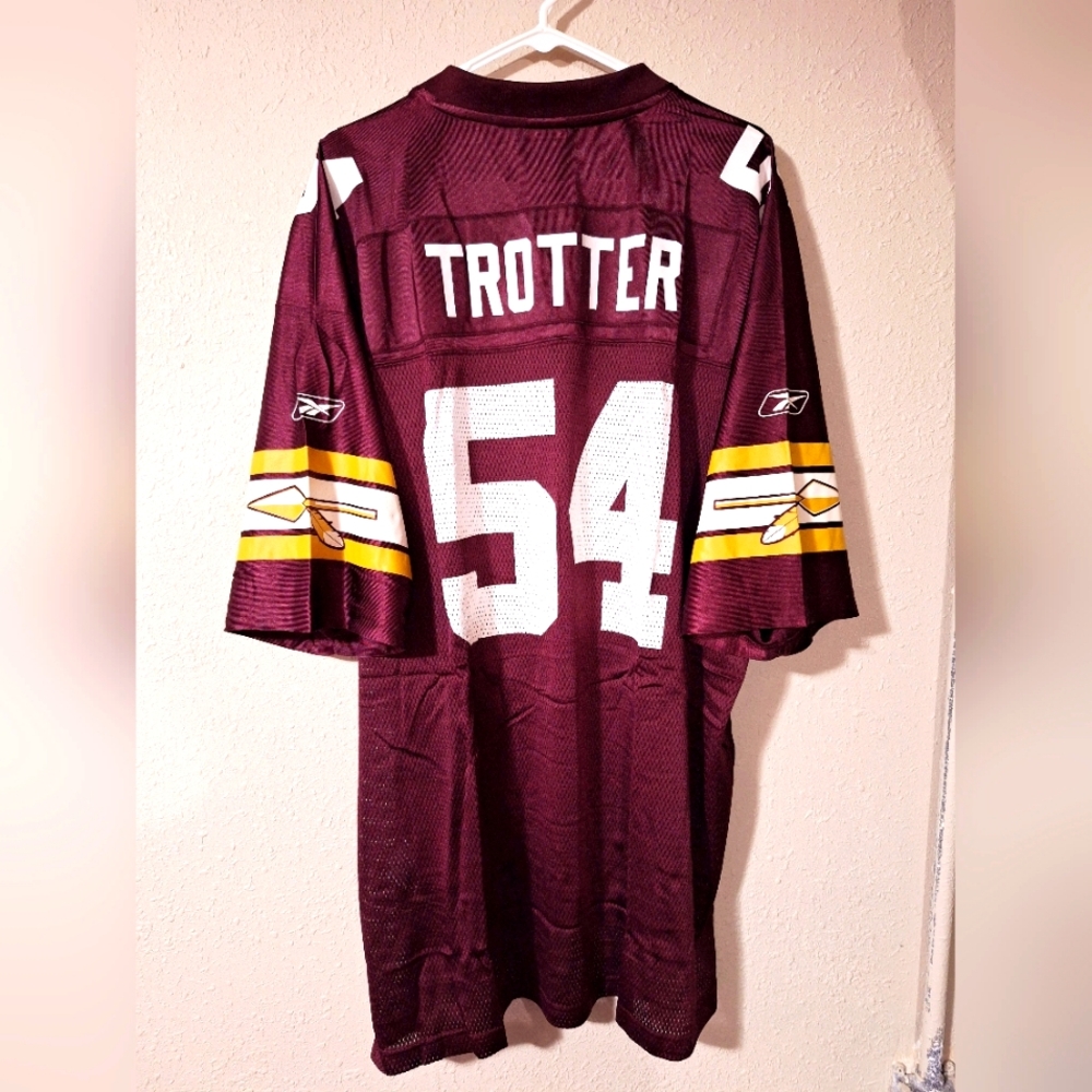 NFL Washington Redskins Jeremy Trotter#54 70th Anniversar Jersey Size 2XL